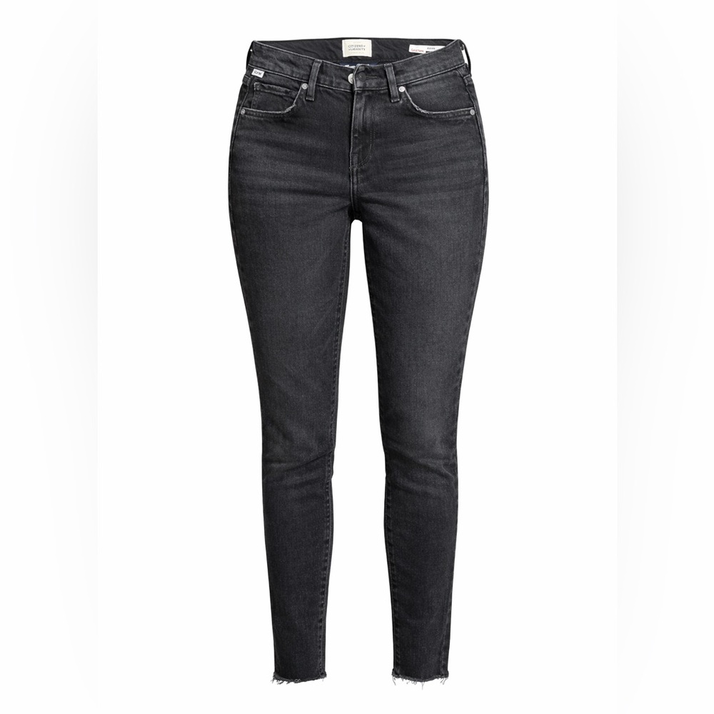 Citizens of Humanity Racer Jeans Size 23 | Black Wash | Made in USA